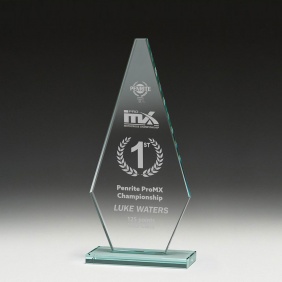 Glass Award WT263B - Trophy Land Glass Award WT263B - Trophy Land