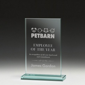 Glass Award WT52A - Trophy Land Glass Award WT52A - Trophy Land