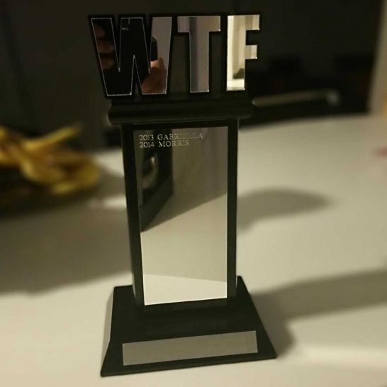 WTF Custom Trophy - Trophy Land