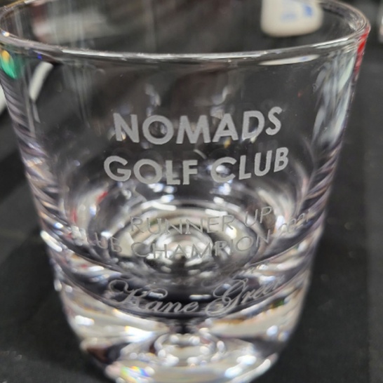 Whisky Tumbler Engraving - Trophy Land