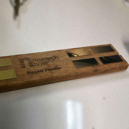 Wooden Plank Engraving - Trophy Land