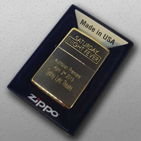 Zippo Diamond Engraving - Trophy Land