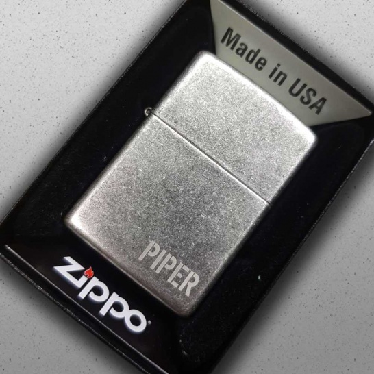 Zippo Laser Engraved - Trophy Land